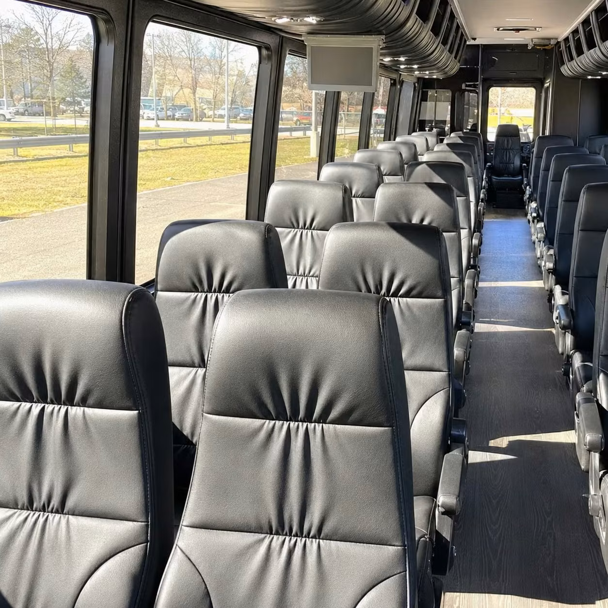 30 passenger minibus interior
