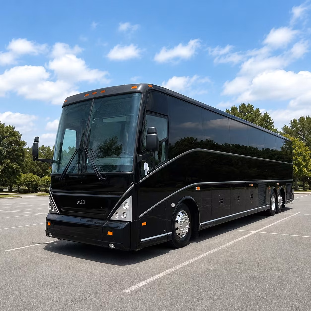 56 passenger charter bus