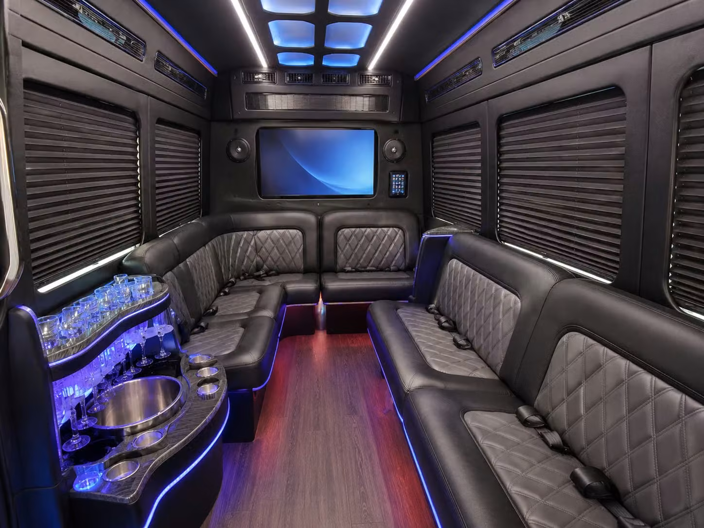 sprinter limousine inside