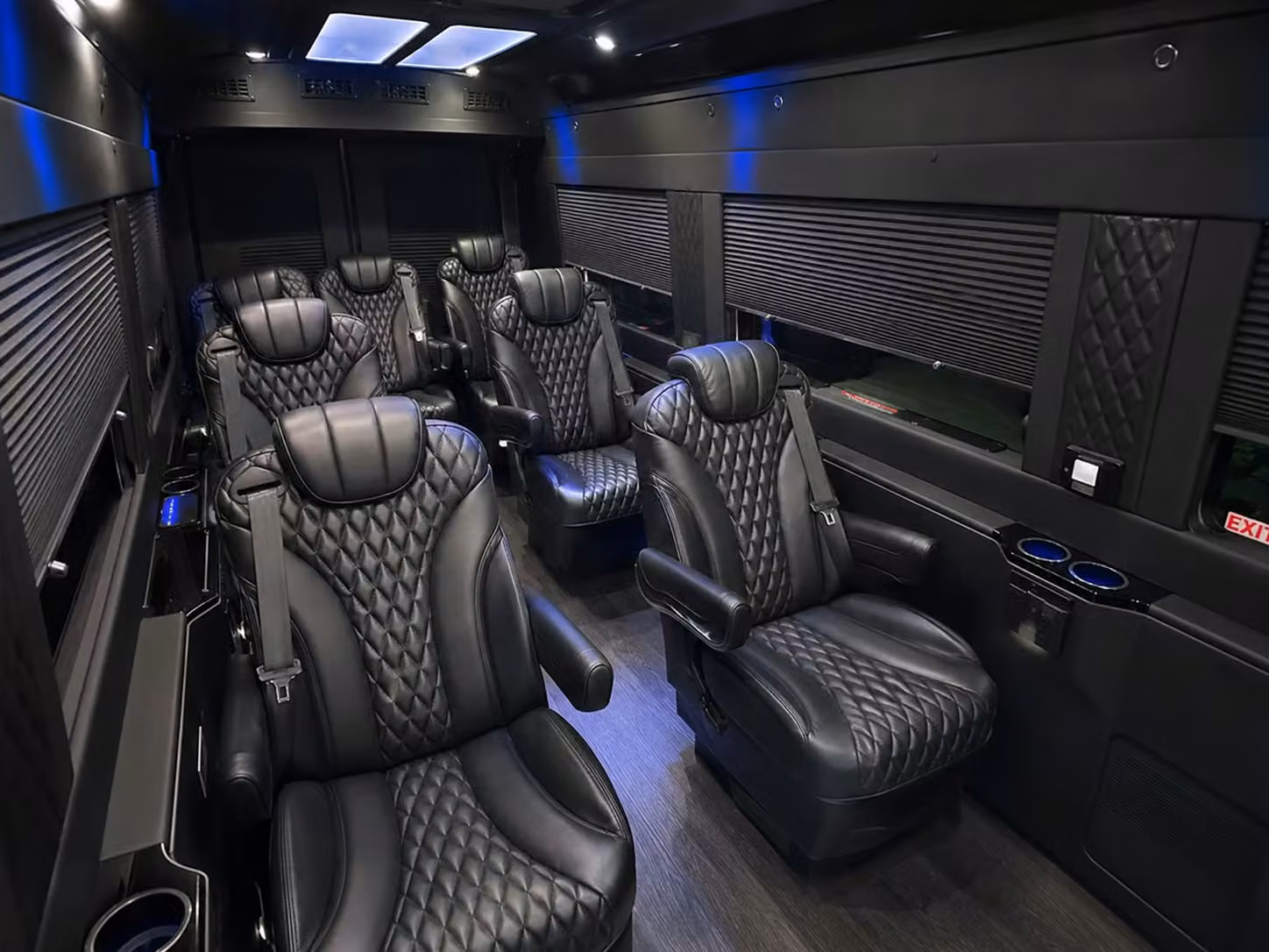 sprinter van with driver interior