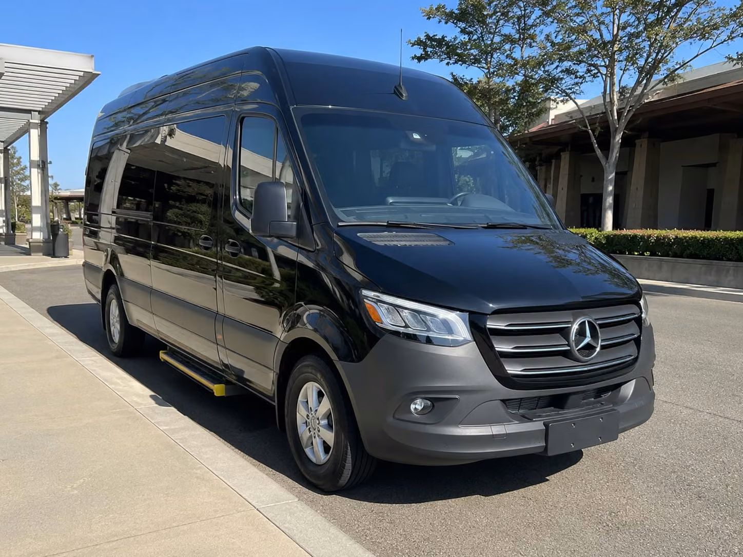 sprinter van with driver